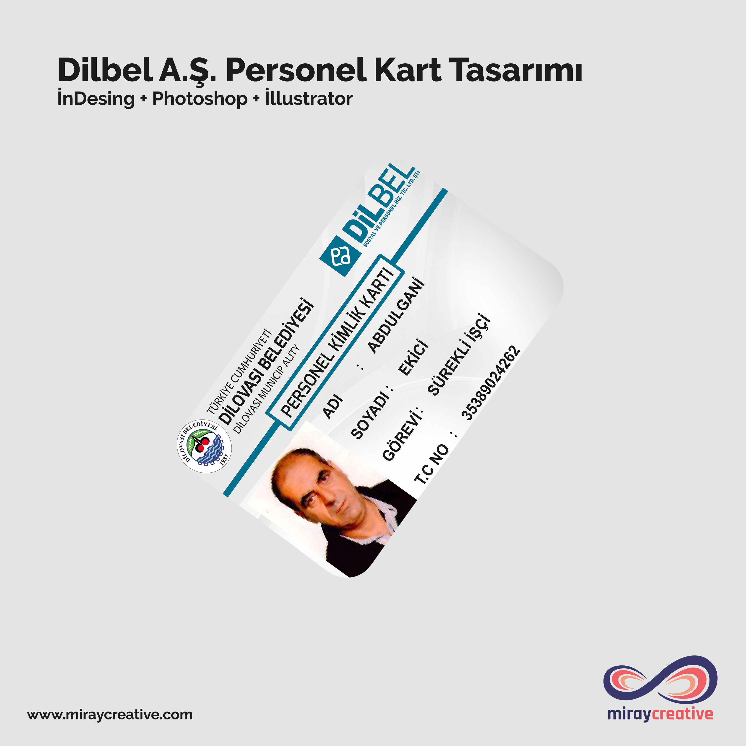 Dilbel A.Ş. Personel Kart Tasarımı