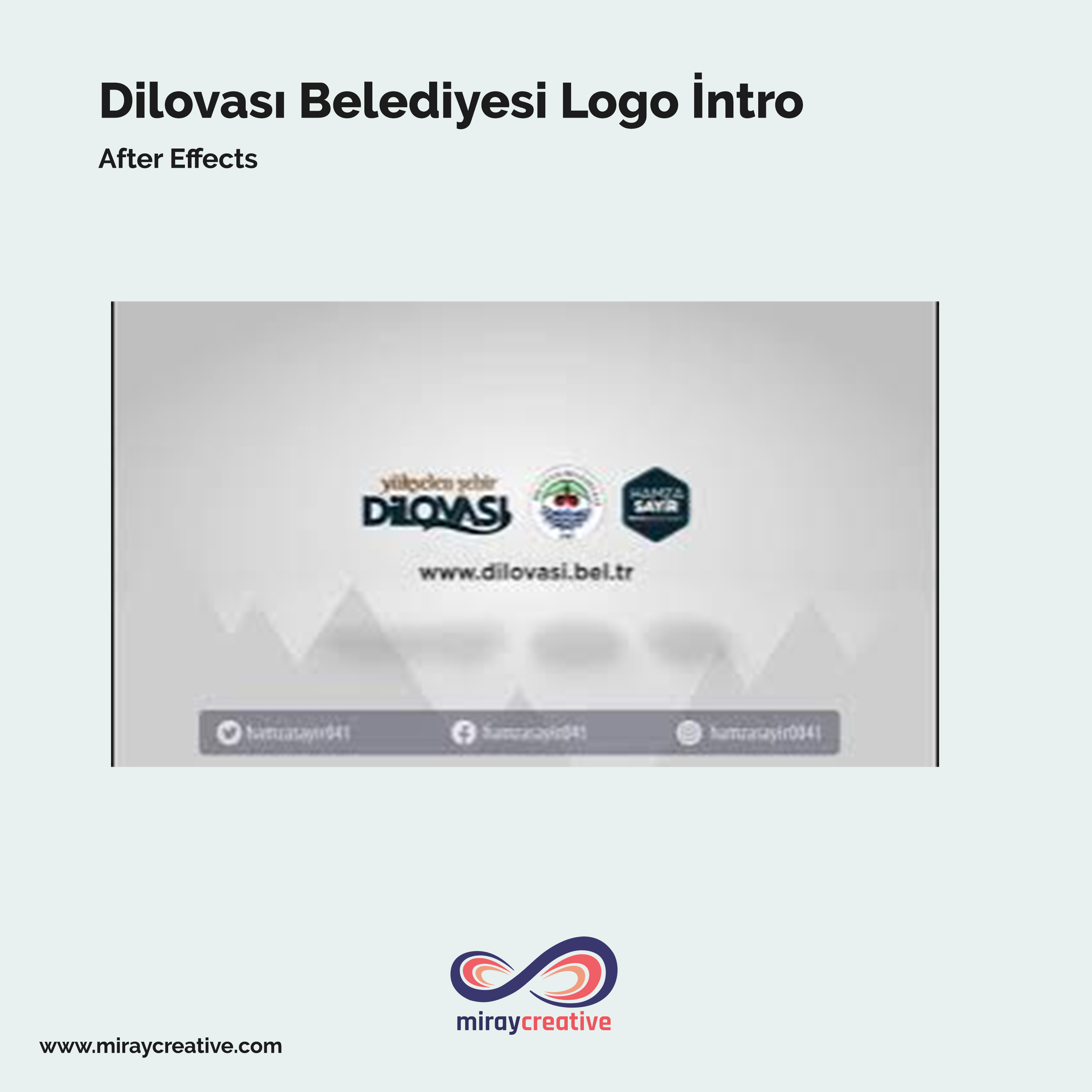 Dilovası Belediyesi Logo İntro